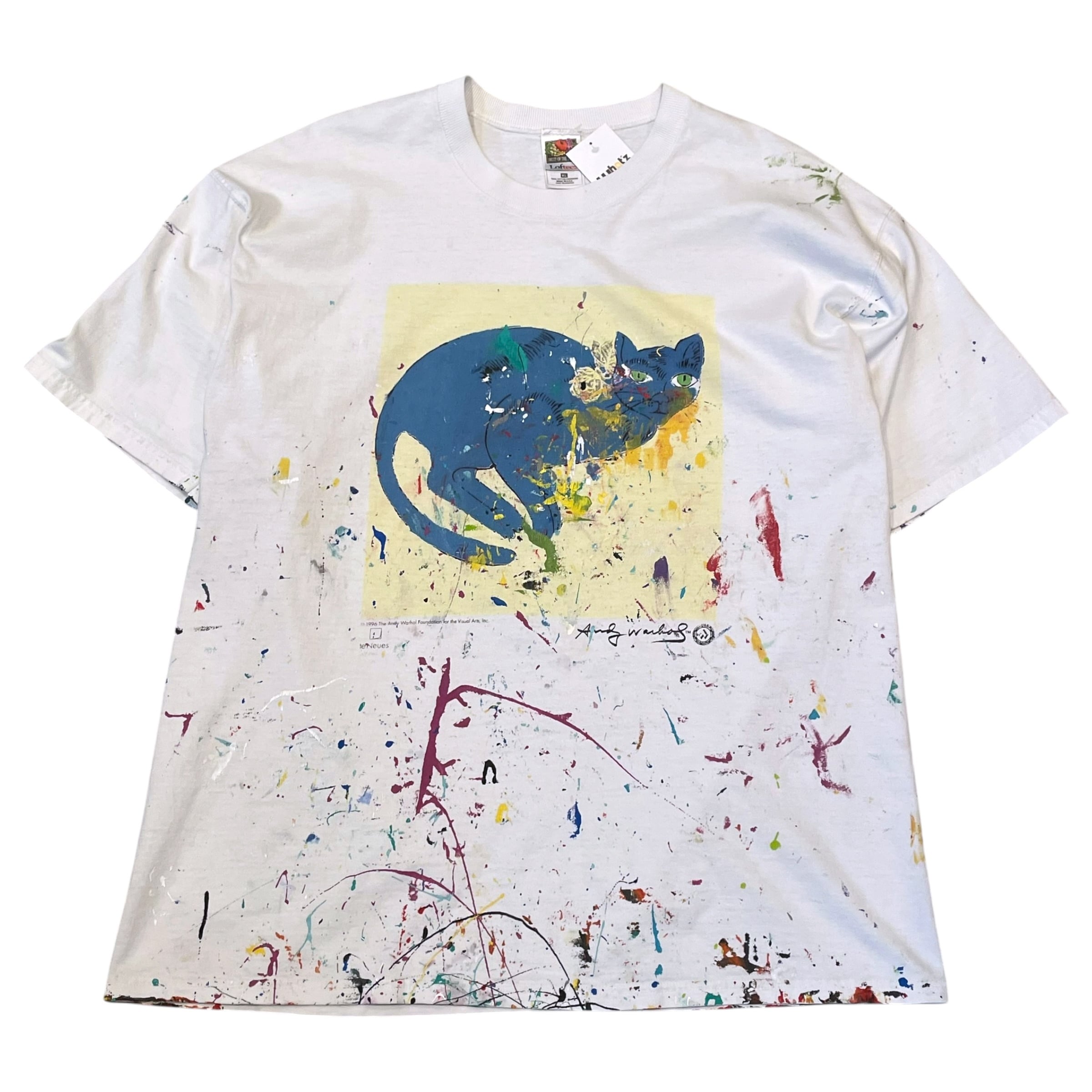 Special!!! 1996s Andy Warhol "Blue pussy" Penki T-shirt