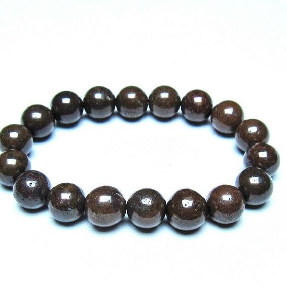 コンドライト ブレスレット サハラNWA869 隕石 12mm 一点物 199-899