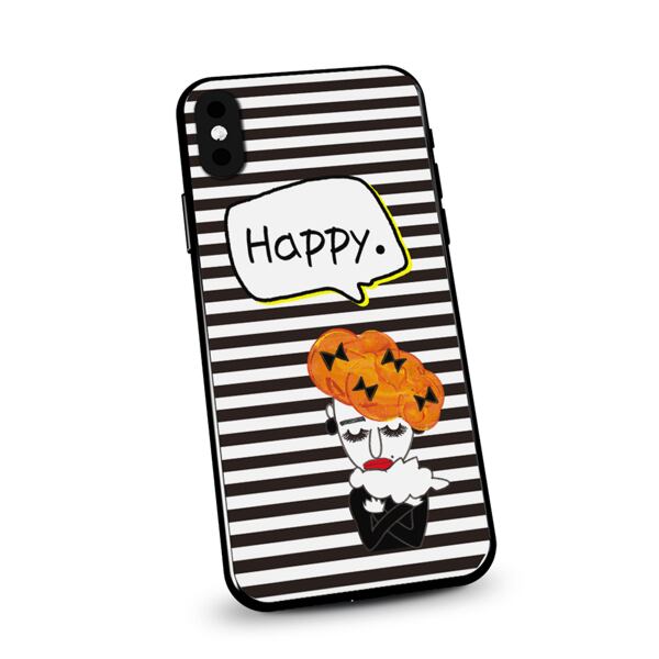 背面ガラスケース・“オレンジ”