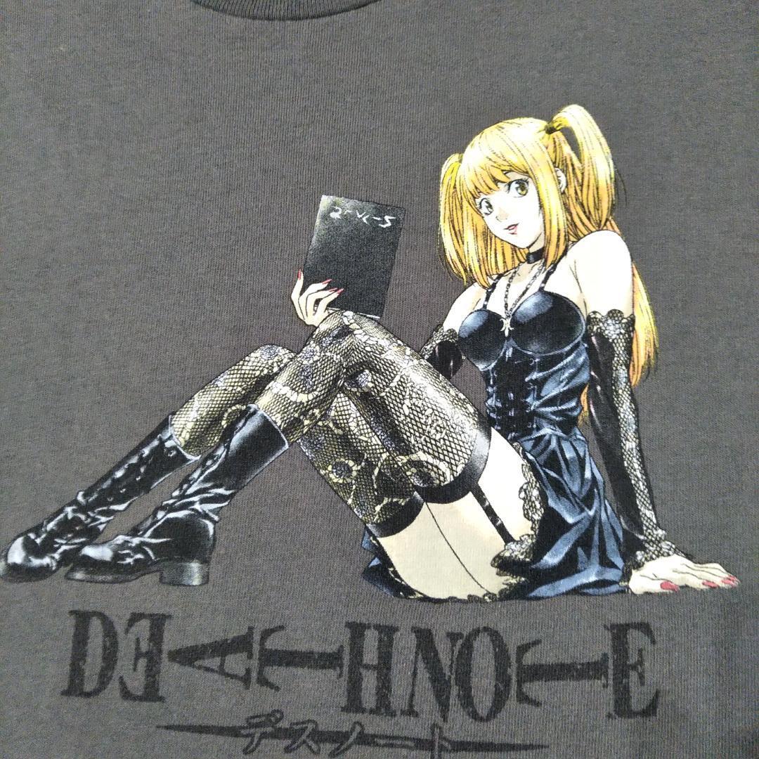 古着 デスノート Tシャツ L グレー 弥海砂 ミサミサ アニメT 古着 デスノート Tシャツ L グレー 弥海砂 ミサミサ アニメT