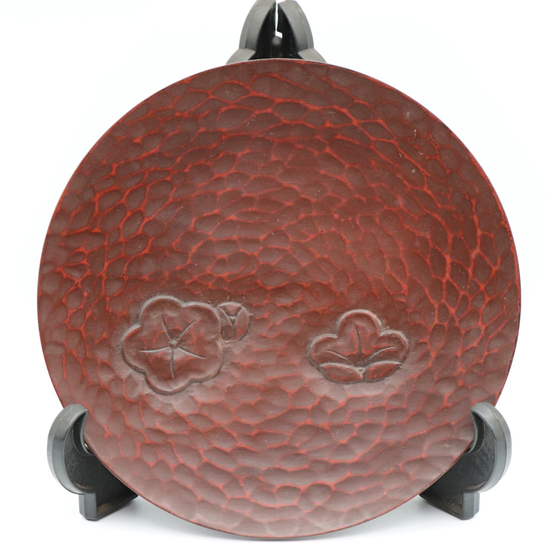 鎌倉彫・陽堂・菓子器・木工芸・No.210410-032・梱包サイズ60