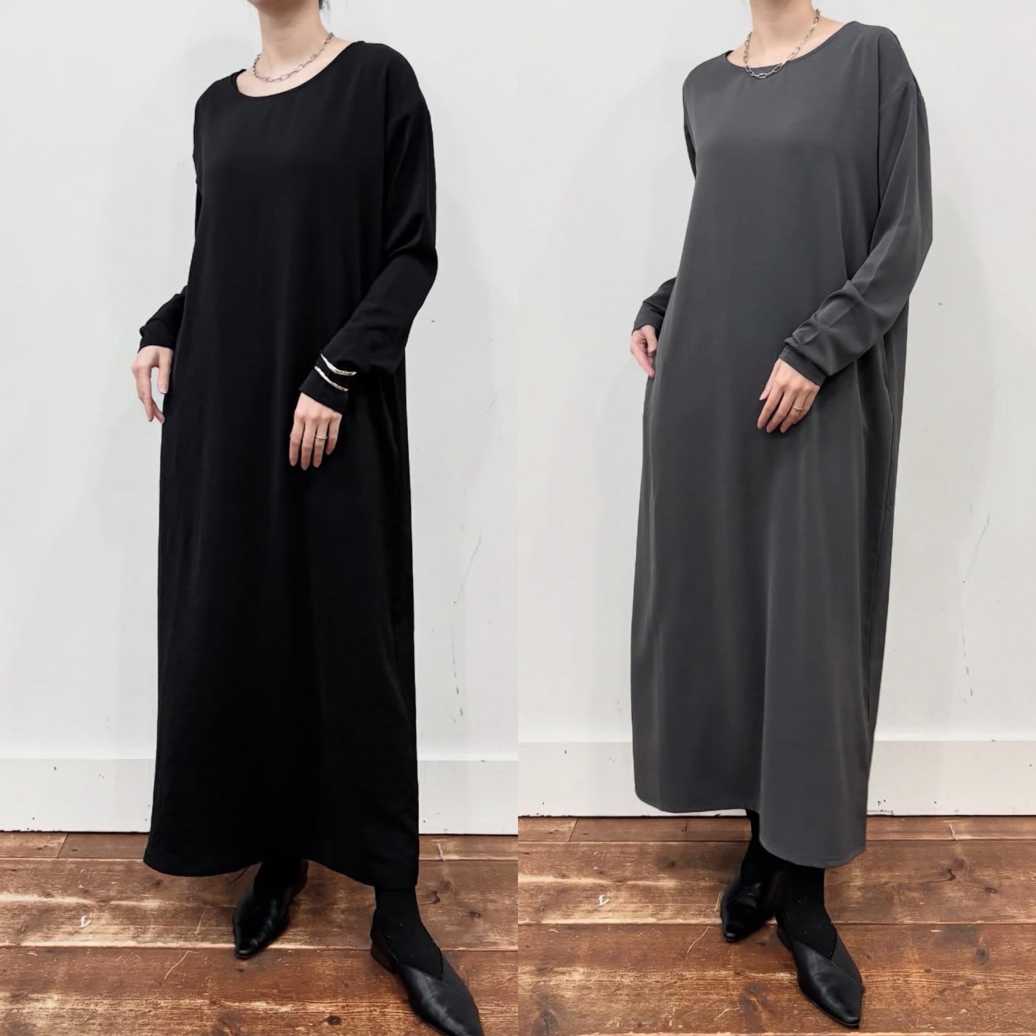 【 siro de labonte 】hightwist smooth long onepiece
