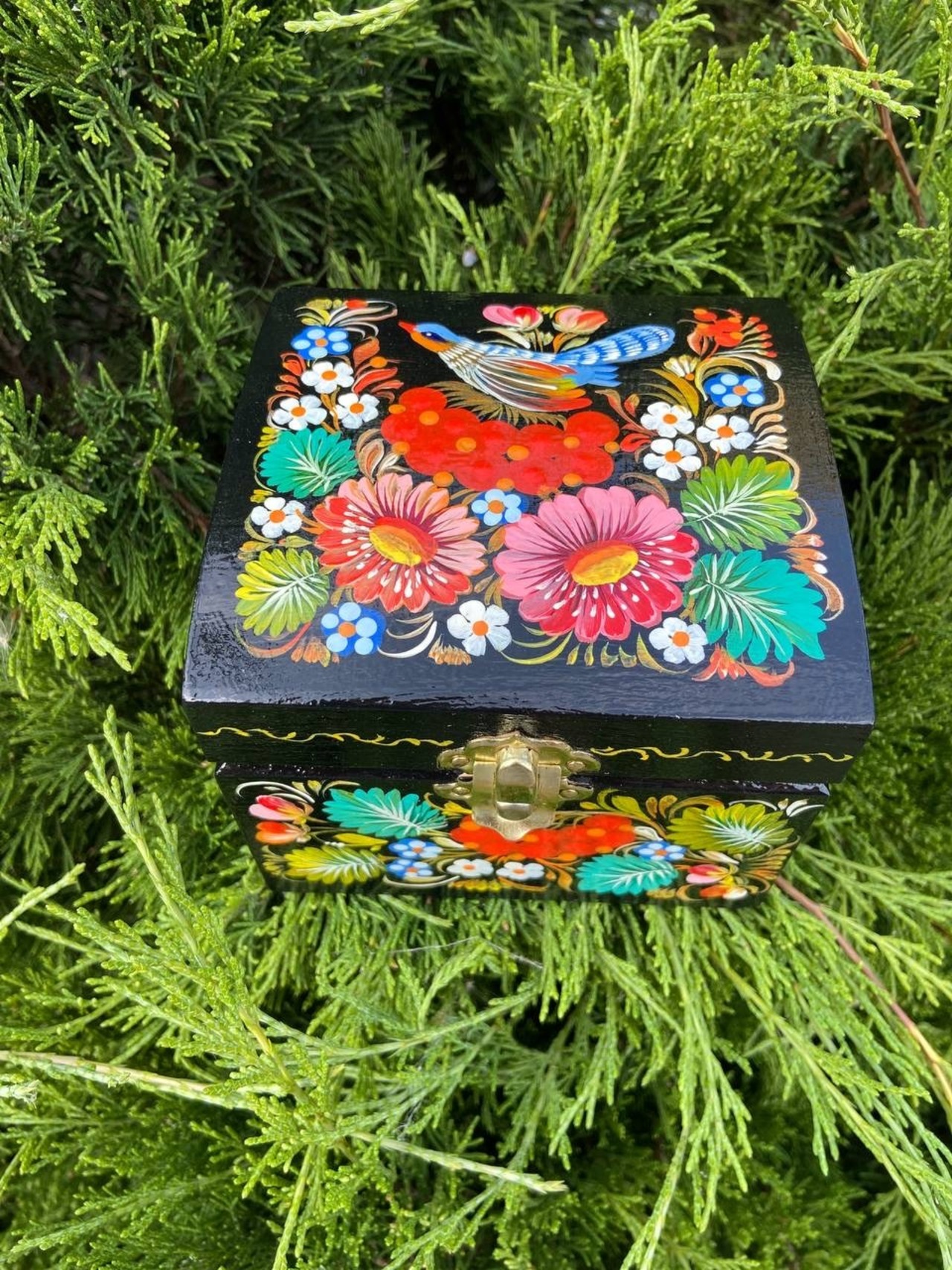 ペトリキウカのジュエリーボックス（巨匠ホロベッツ作） - 4