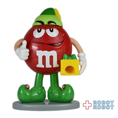 M&M's ディスペンサー レッド サンタのリトルエルフ ミドルサイズ