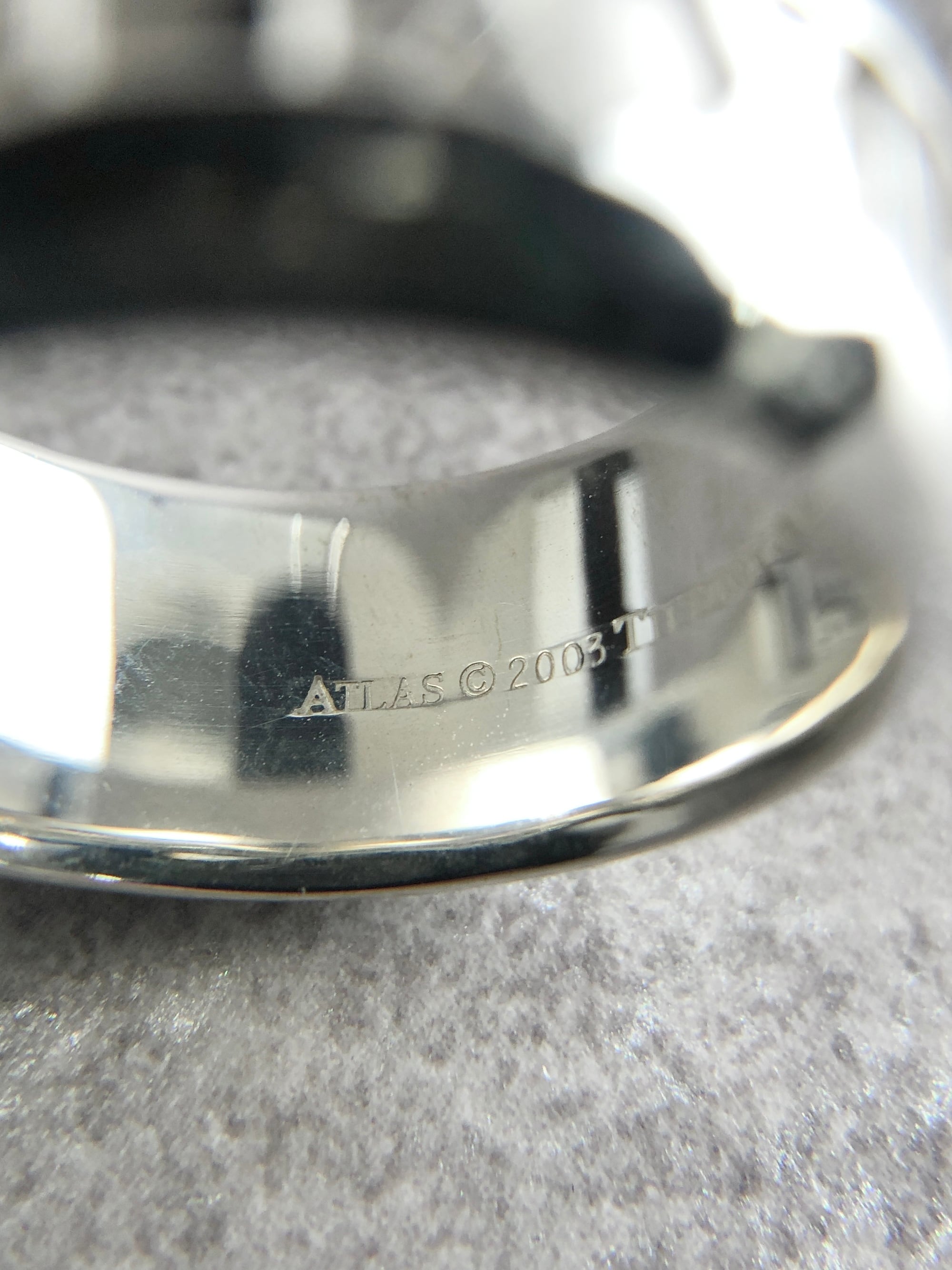 Tiffany & Co. ティファニー 指輪 16号 シルバー アトラス 925 リング