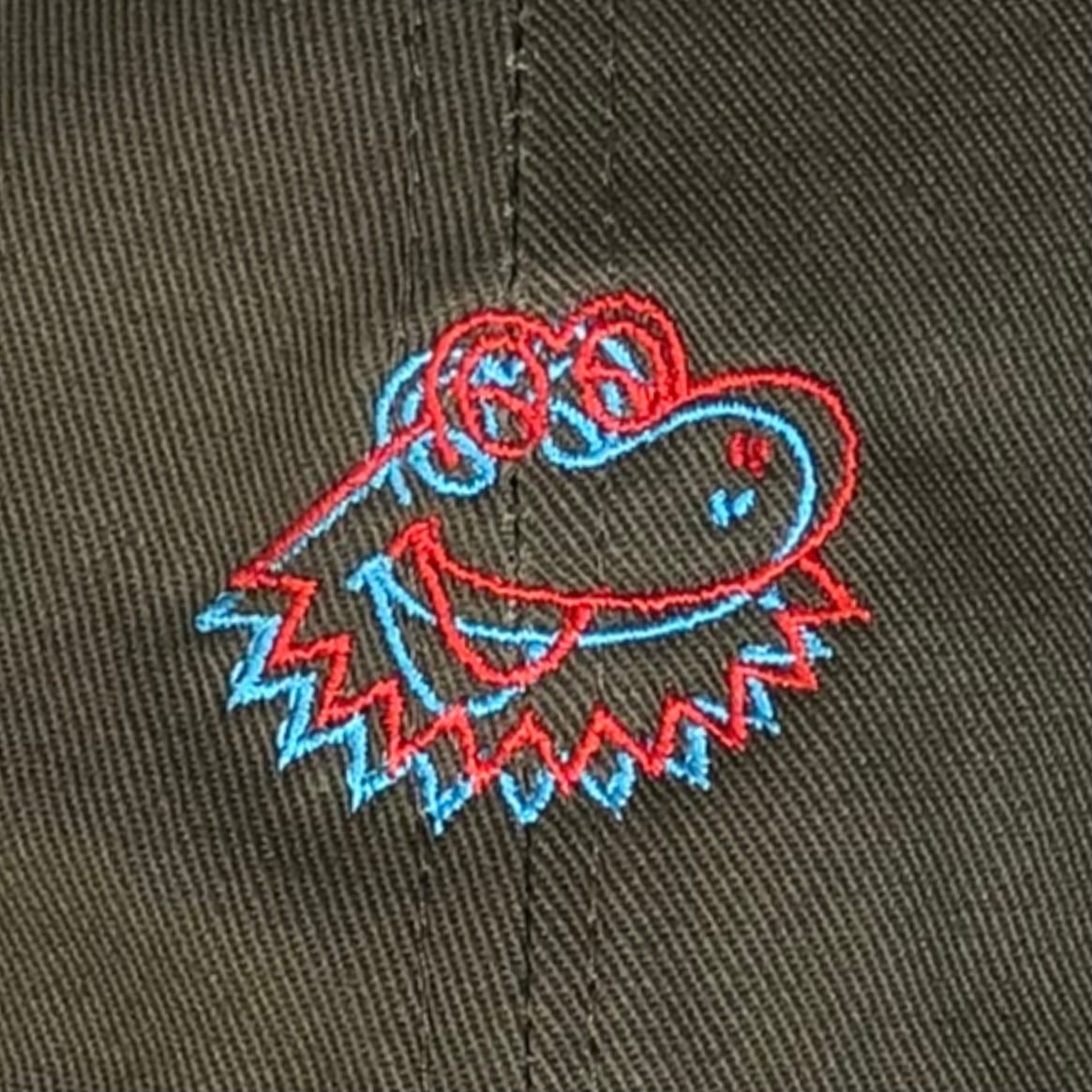 送料無料】とびだせ3Dフトアゴくん 刺繍 ローキャップ | 【POPCORN