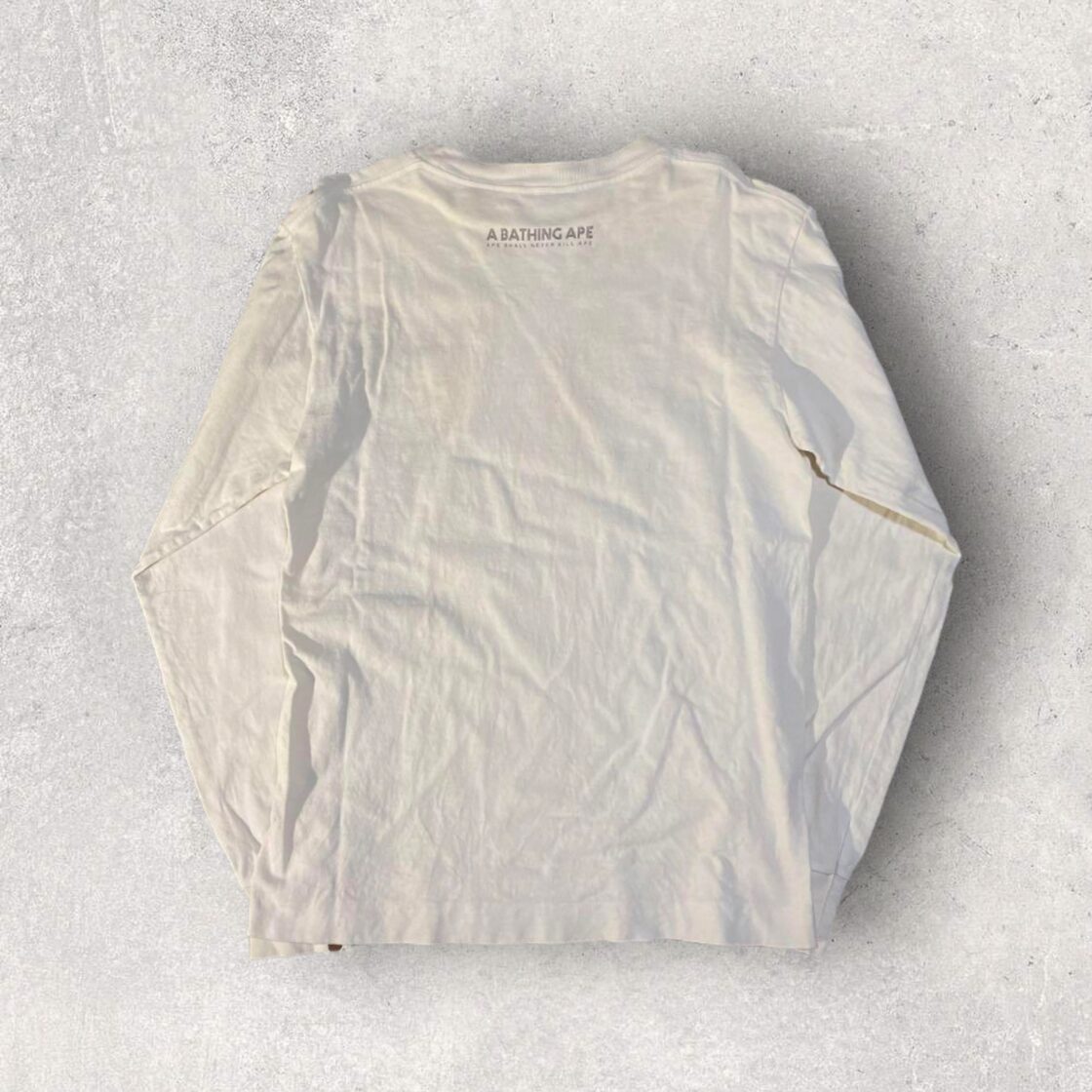 A BATHING APE 90s bape logo long tee S | PAY ID