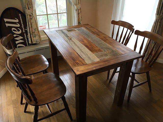 ☆Barnwood×Rastic Pine☆バーンウッドとパインのダイニングテーブル ☆Barnwood×Rastic Pine☆バーンウッドとパインのダイニングテーブル