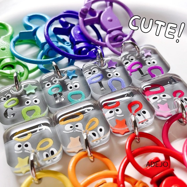 colorful face【square】