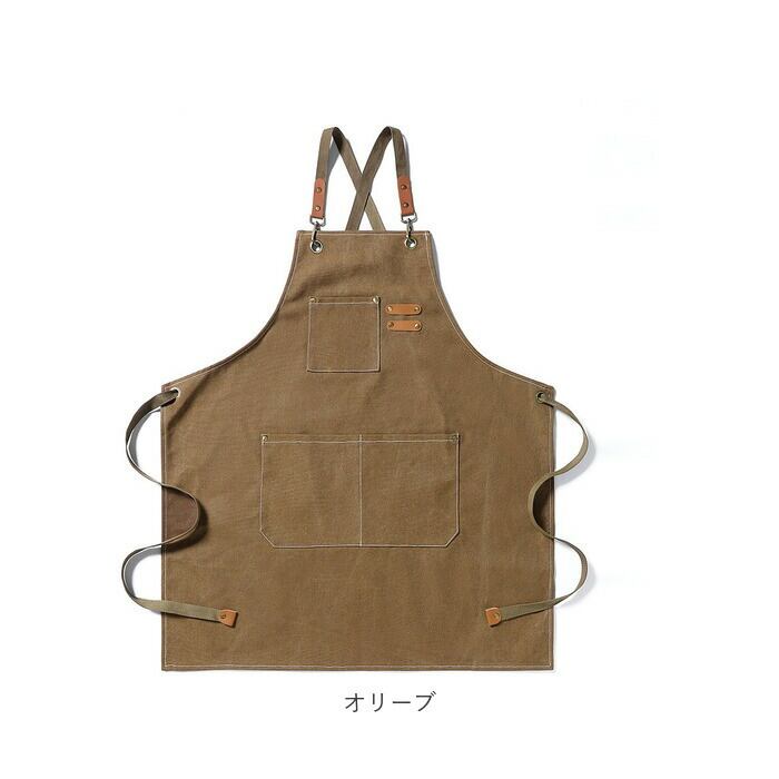 エプロン ガーデニング 通販 ワークエプロン デニム キャンバス マルチ