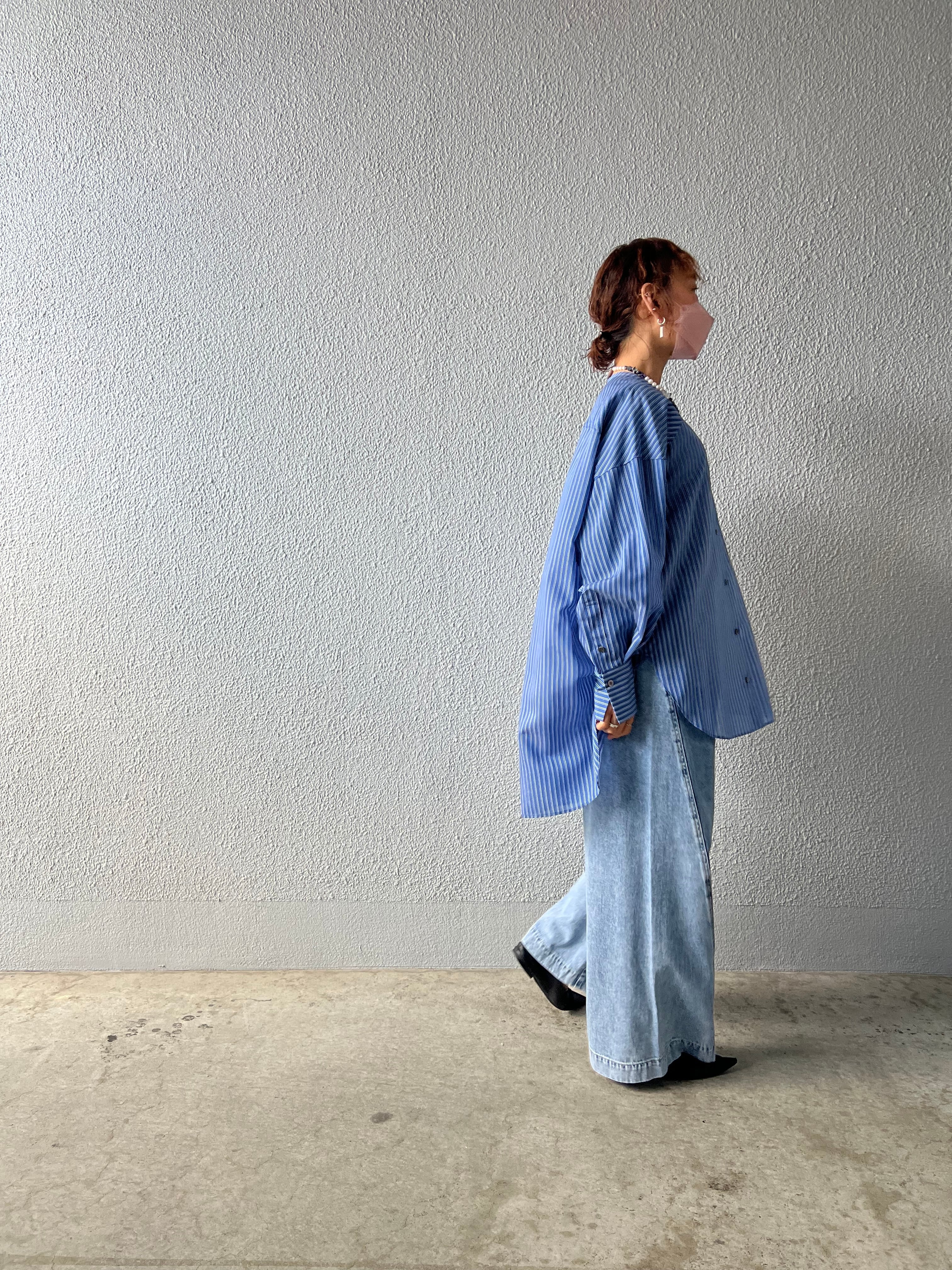 【PASSIONE】イージーワイドデニムパンツ　616617