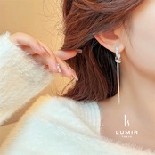 【数量限定アイテム】リボンノットタッセルピアス