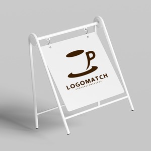 幸せカフェPのロゴ