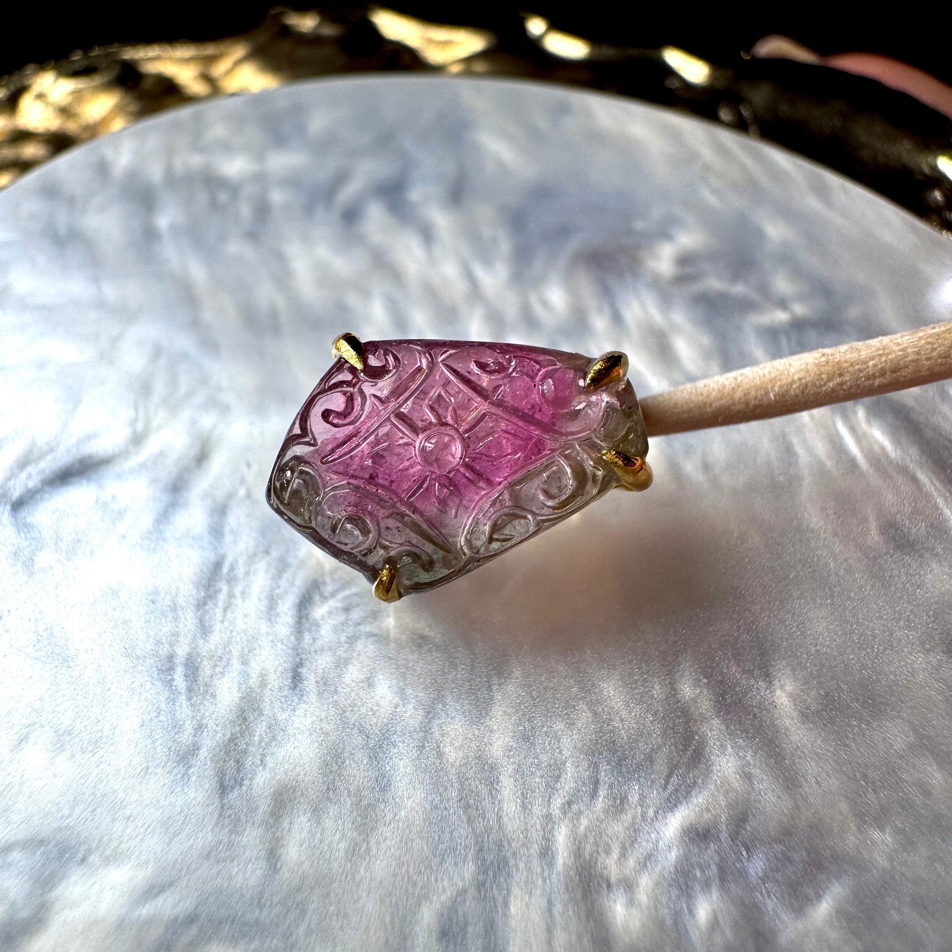 No.6 トルマリン 約13.1x9x7.3mm