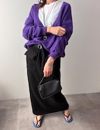 【新作5%OFF・3日間】★裏起毛★Buckle Sweat Skirt_2colors