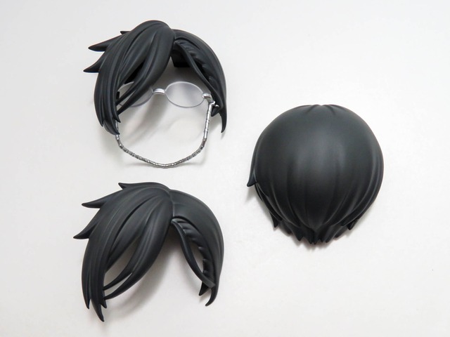 再入荷【2670】 セバスチャン・ミカエリス 紺碧の梟寮 Ver. 髪パーツ ショート　ねんどろいど