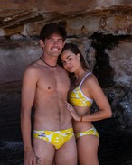 Delfina - Good Human Factory Be Kind Smiley Bikini Top