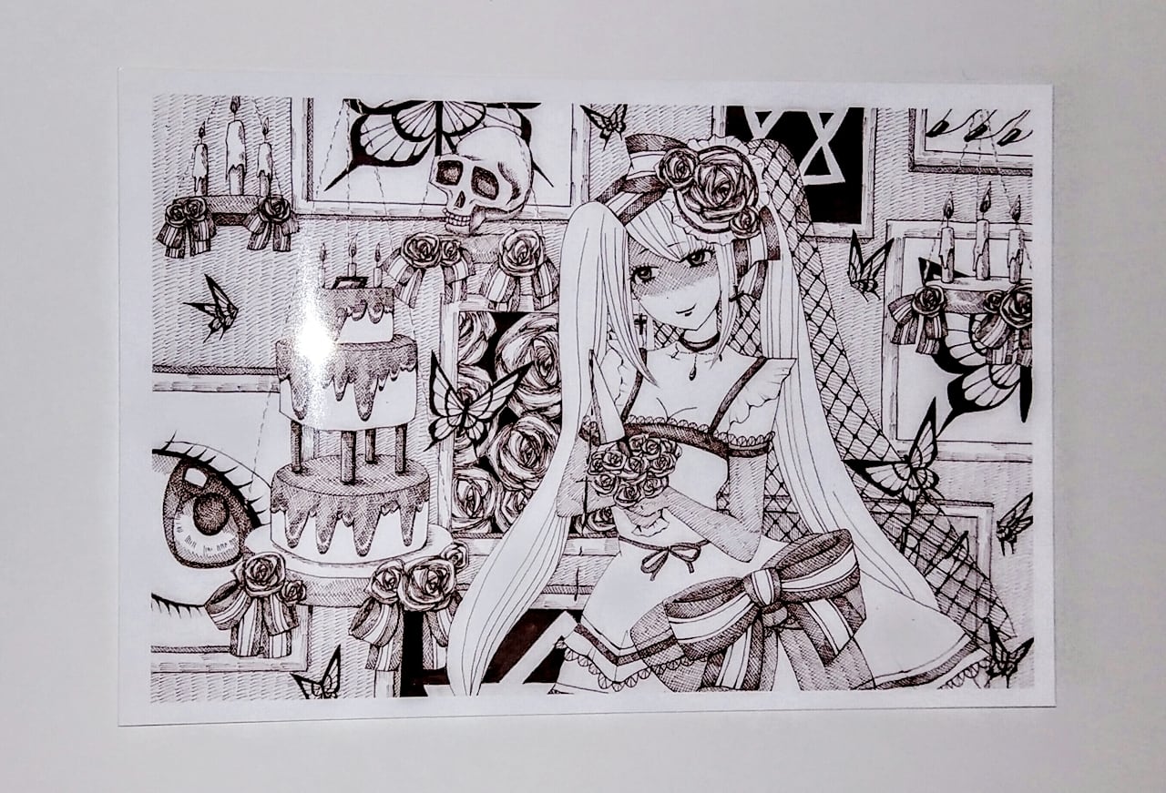 記念日イラスト ポストカード 量産依頼｜ゲーム・おもちゃ・グッズ 