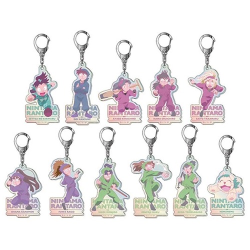 【ロット販売】【11入】忍たま乱太郎オーロラアクリルキーホルダーレタコレVol.2(8403526)
