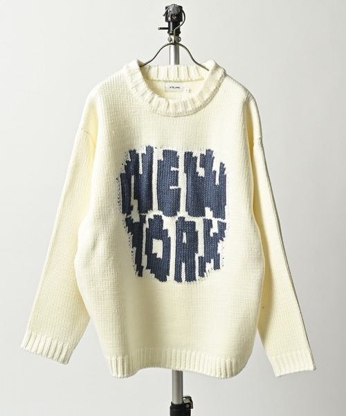 ATELANE 1.5g Low Gauge Knit Crew Neck new york (OFF) 25A-21002
