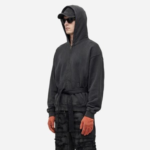 GEECHOOSEMONEY ヘビーウェイトボクシーフィットジップアップパーカー