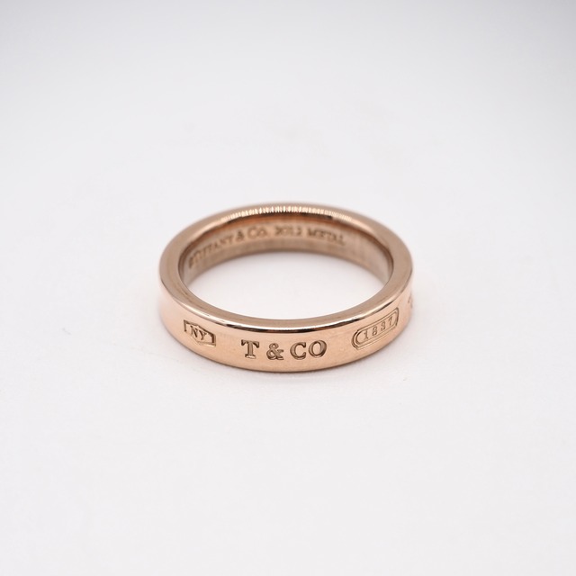 Tiffany&Co. 約10号 ナロー リング ルベドメタル ティファニー