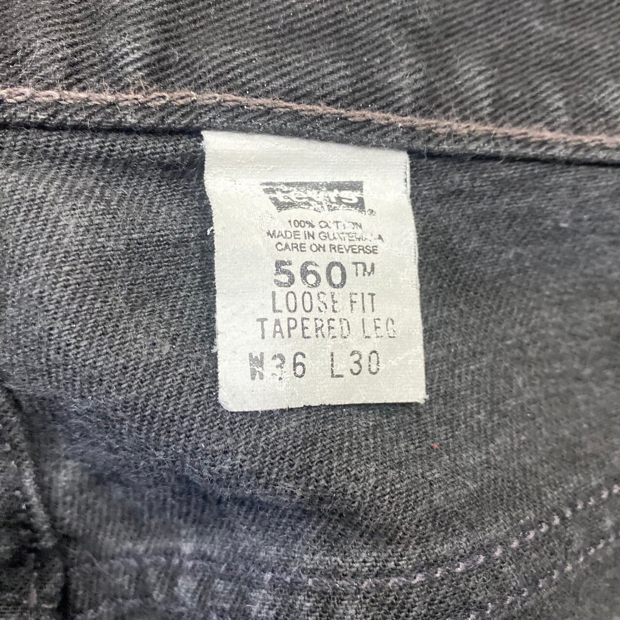 Levi's リーバイス  ワイド バギー テーパード デニムパンツ メンズ