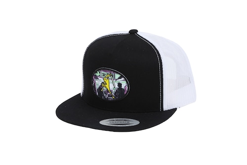 GINRHYMES / "FROG SWORD" SNAP BACK CAP /BLACK GINRHYMES / "FROG SWORD" SNAP BACK CAP /BLACK