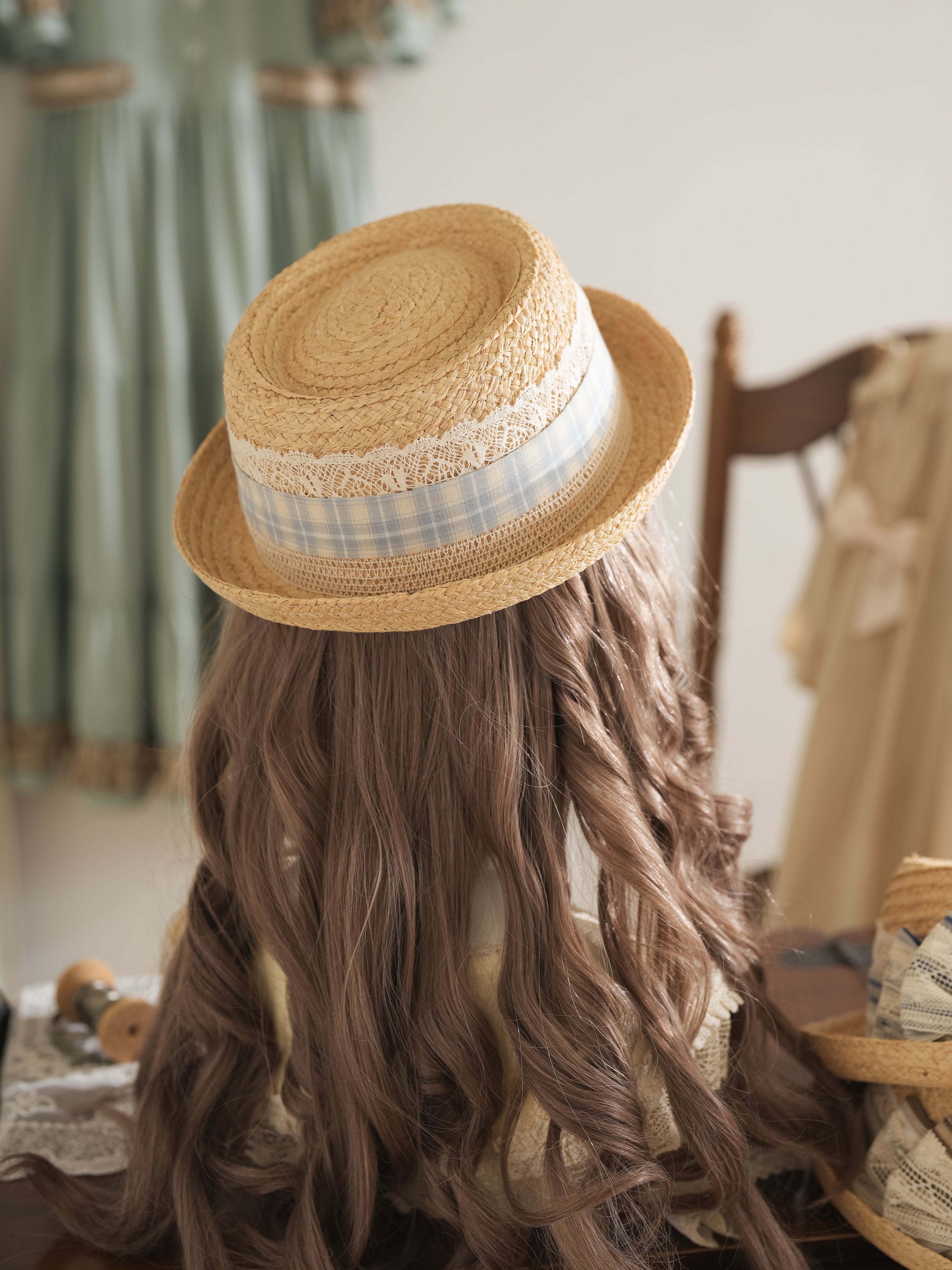 カナリアの唄 リボン麦わら帽子 | HoshibakoWorks