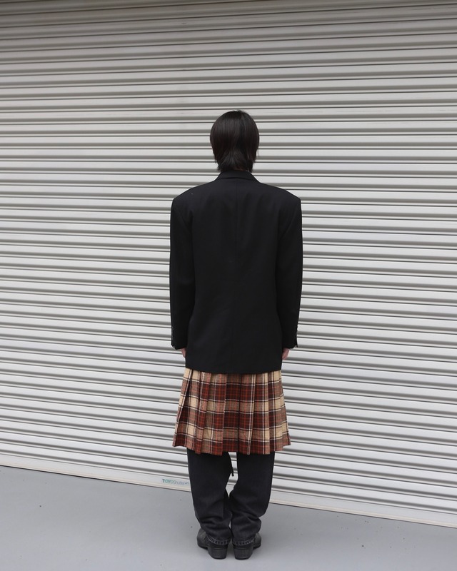 double-breasted tailored jacket