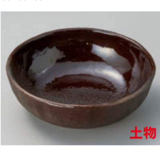 備前灰釉5寸丸鉢