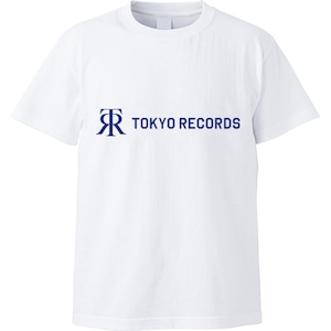 TOKYO RECORDS TEE（WHT×NVY）