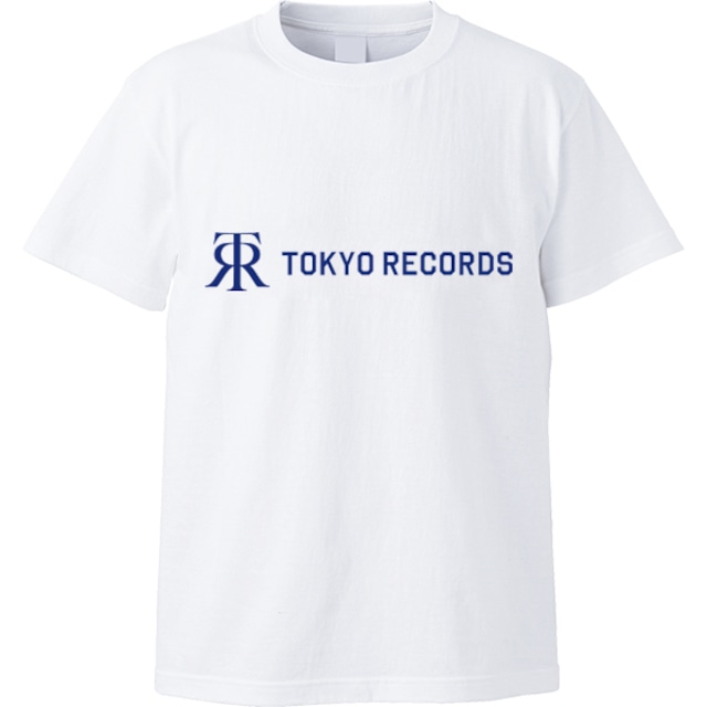 TOKYO RECORDS TEE（WHT×NVY）