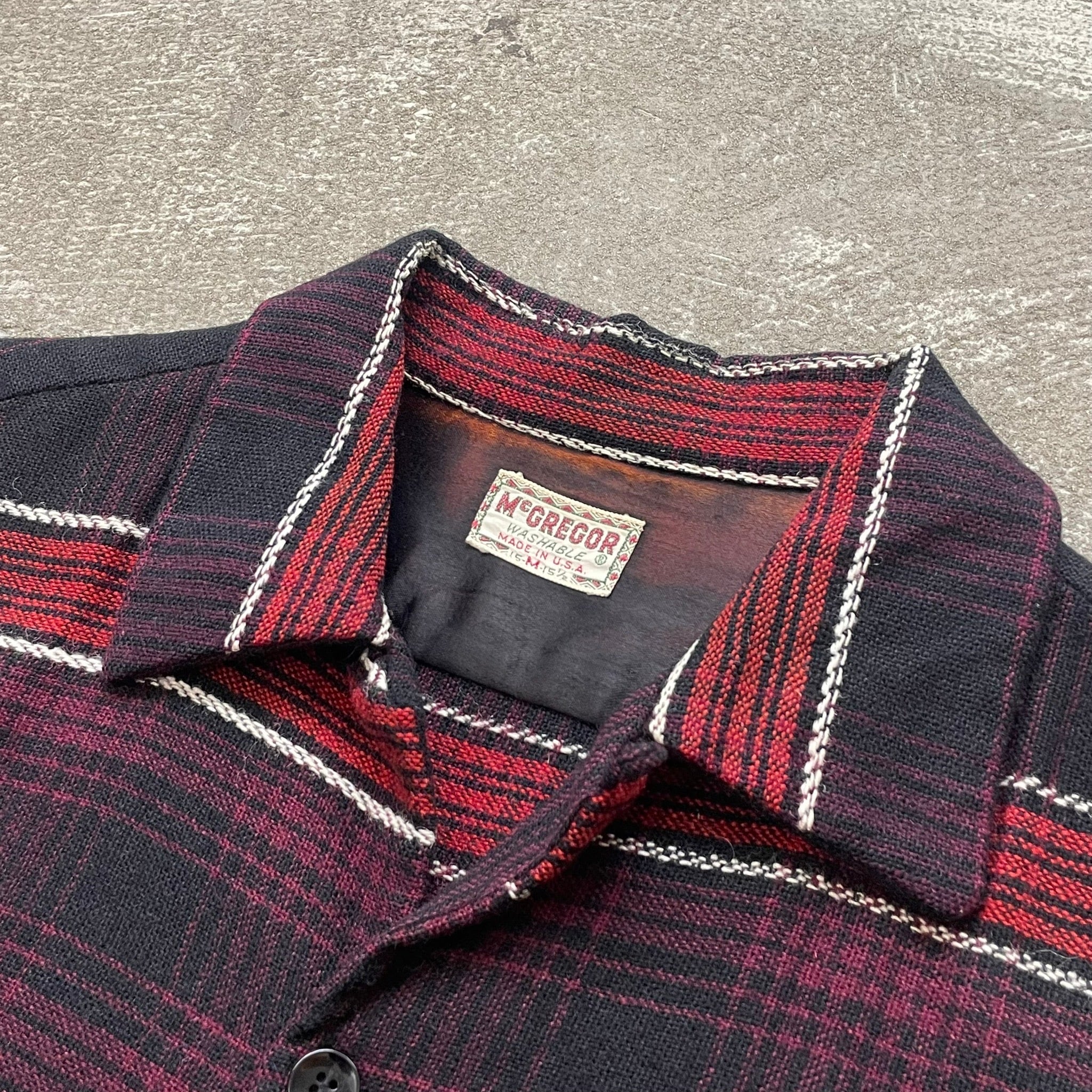 お客様専用】50s MCGREGOR Wool Shirt 50年代 マクレガー ウールシャツ