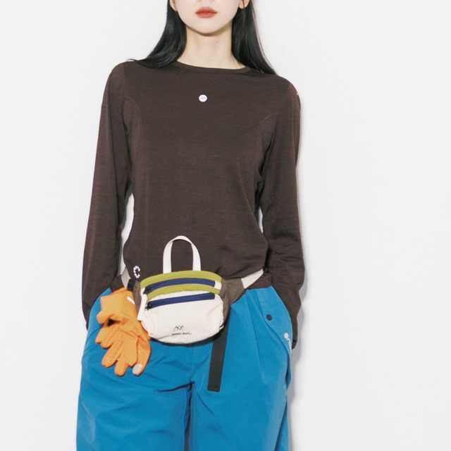 ロングスリーブ クルーネック カットソー C01089