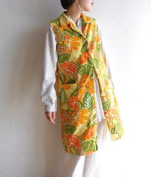 70s vintage pile long vest