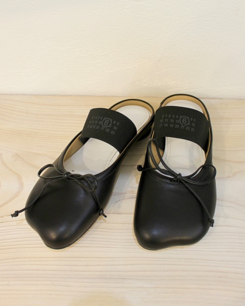 MM6 maison margiela/belt ballet slippers