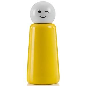 Skittle Bottle Mini 300ml - Yellow & White Wink