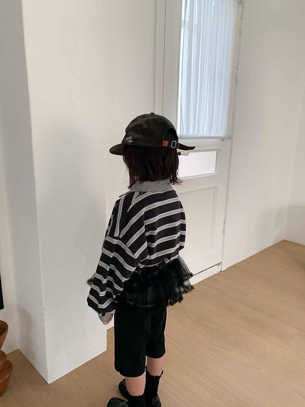 韓国子供服 / 26Autumn / cantuccistudio / ハッシュカラースウェットＴシャツ / 秋服 *XS~JS*