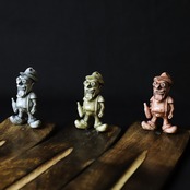 UNCLE PERV Incense stand /Antique