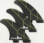 FCS2 FIN LサイズKA - PC (BLACK/ACID) コロへアンディーノ