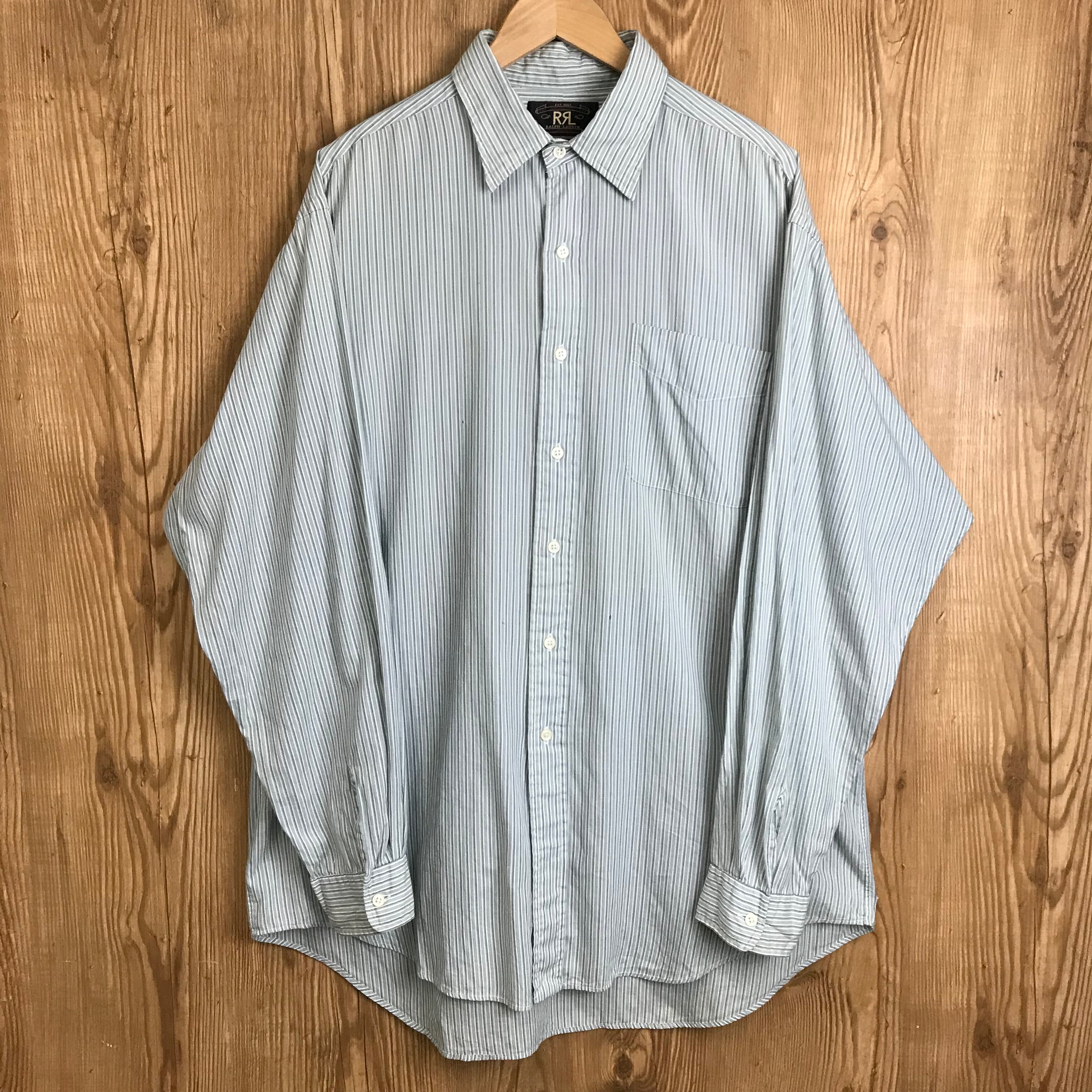 everyone ストライプ長袖カットソー everyone ストライプ柄 長袖シャツ M