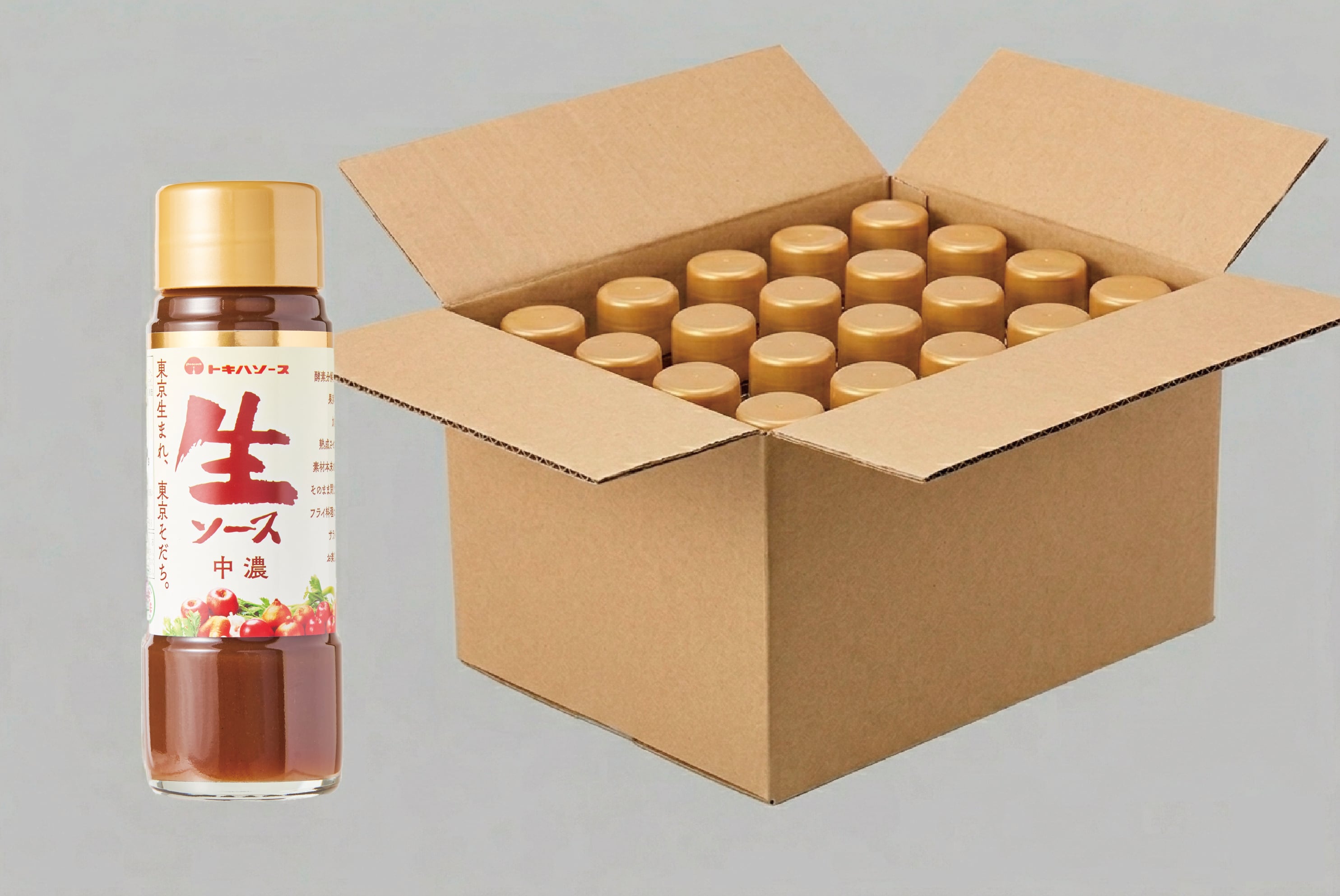 【まとめ買いがお得】生ソース中濃 20本入