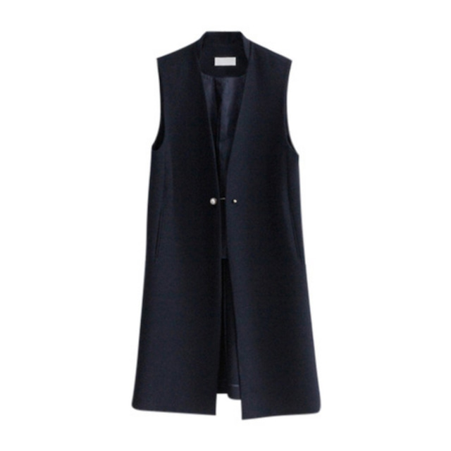 ​Pearl long gilet A210687