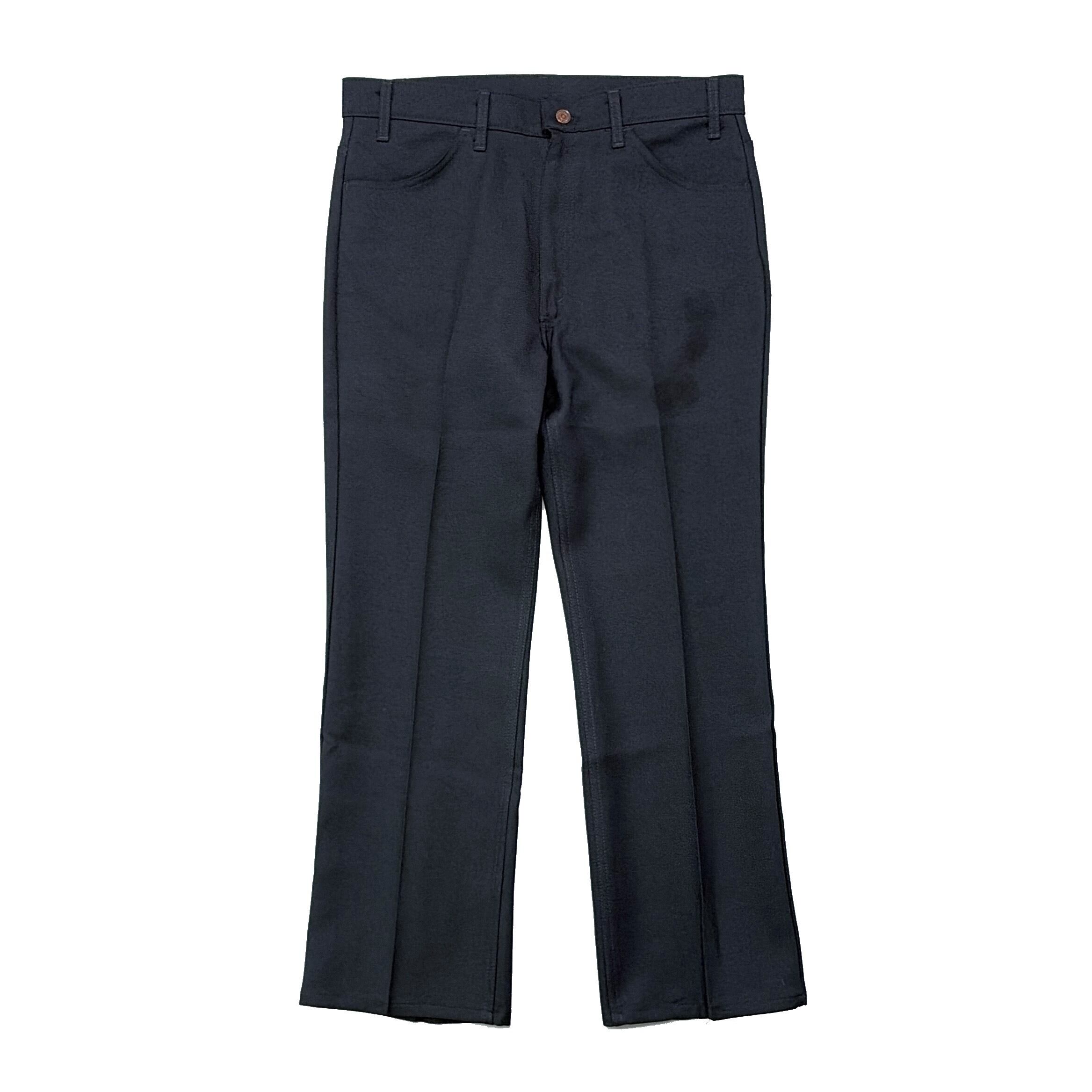 USA製リーバイス80’sスタプレ517w34スラックス黒ブーツカット 80's Levi's STA-PREST Slacks Pants BootCut W34 80年代リーバイス