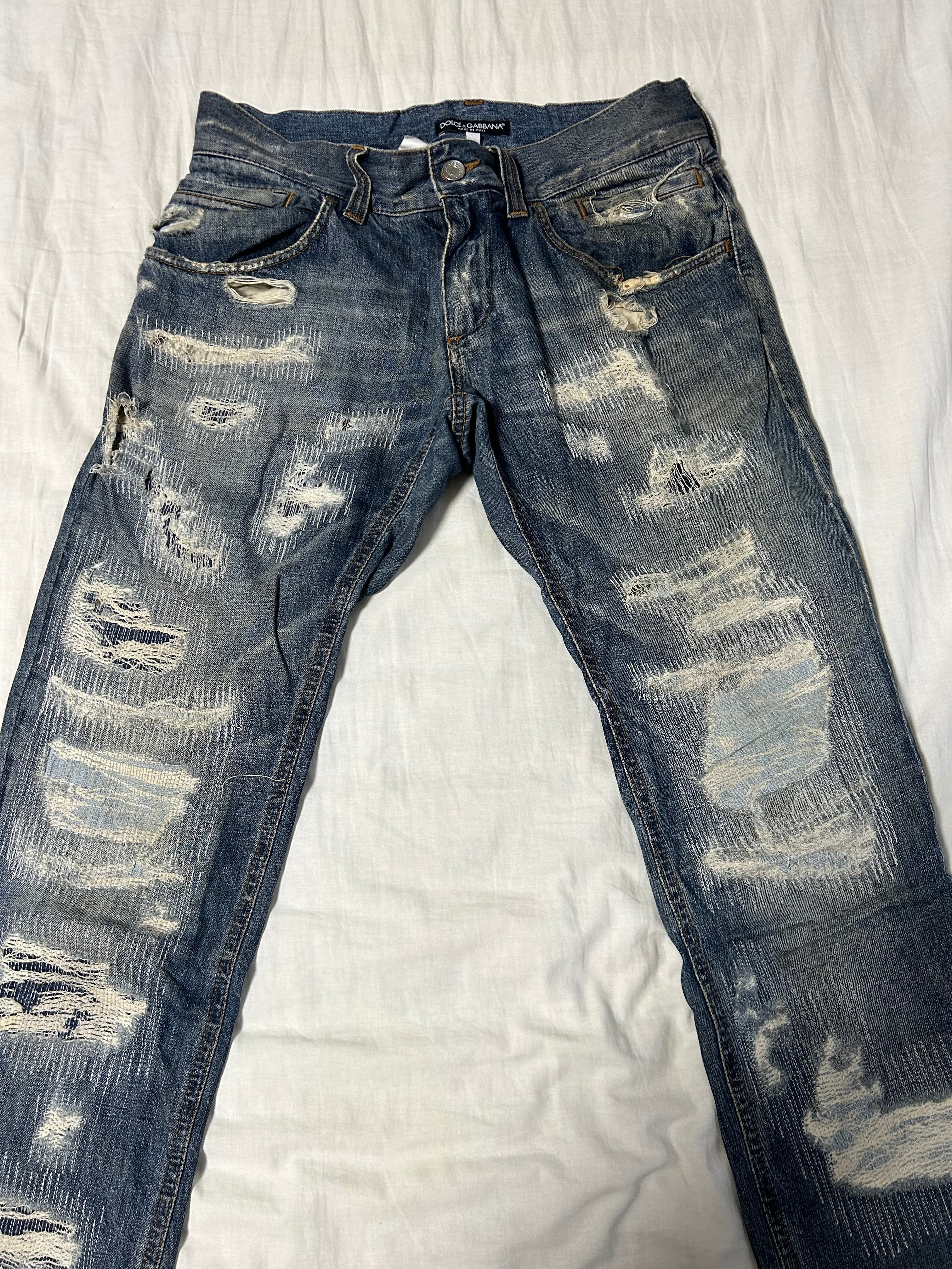 Dolce&Gabbana damage denim 44 | PEPIN - ONLINE SHOP -