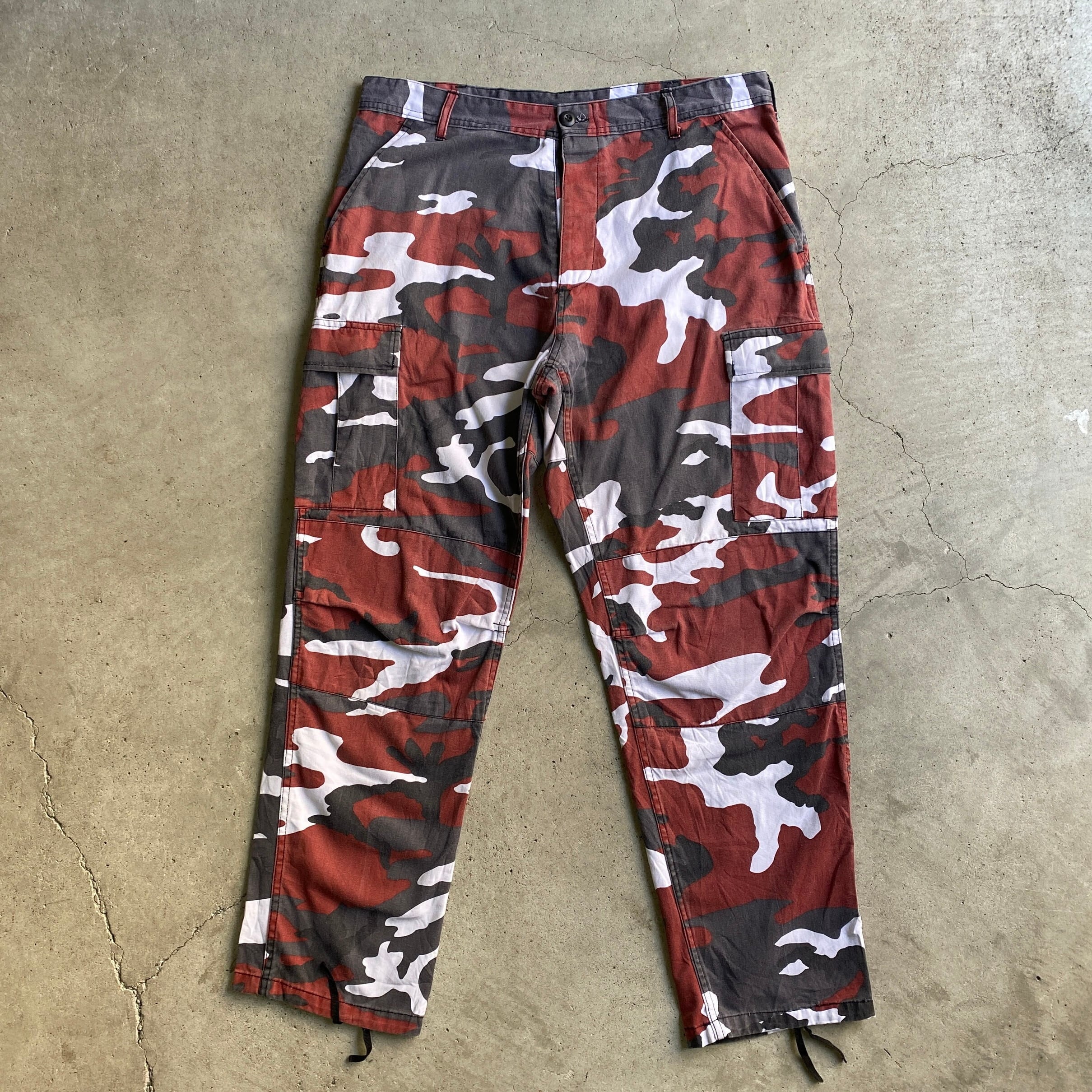 ROTHCO ロスコ 民間品 シティーカモ 迷彩 BDU ミリタリーカーゴパンツ 