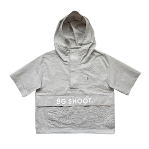 【WOMEN'S】8G DOTAIR COOLMAX SUCKER PARKA -LIGHT GRAY-