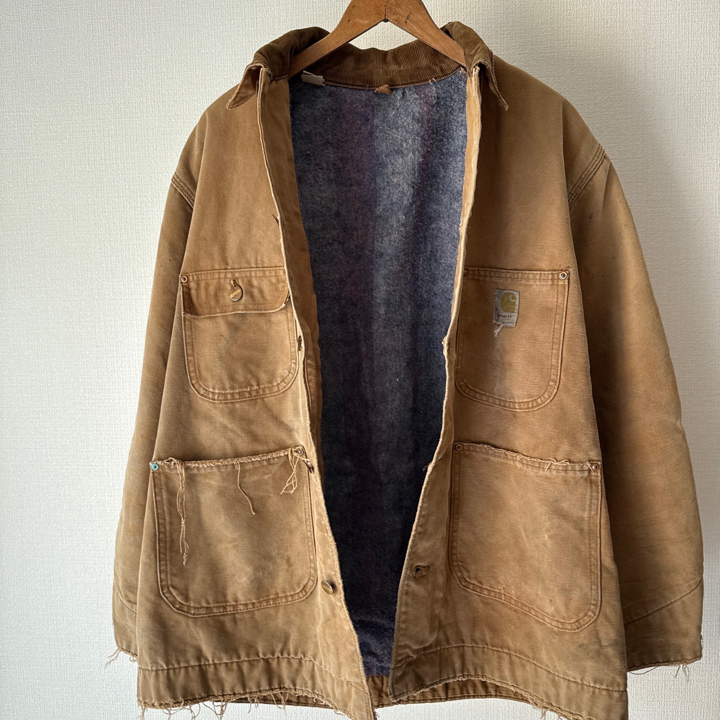 70's~80's Carhartt Duck Michigan Chore Coat カーハート ミシガン