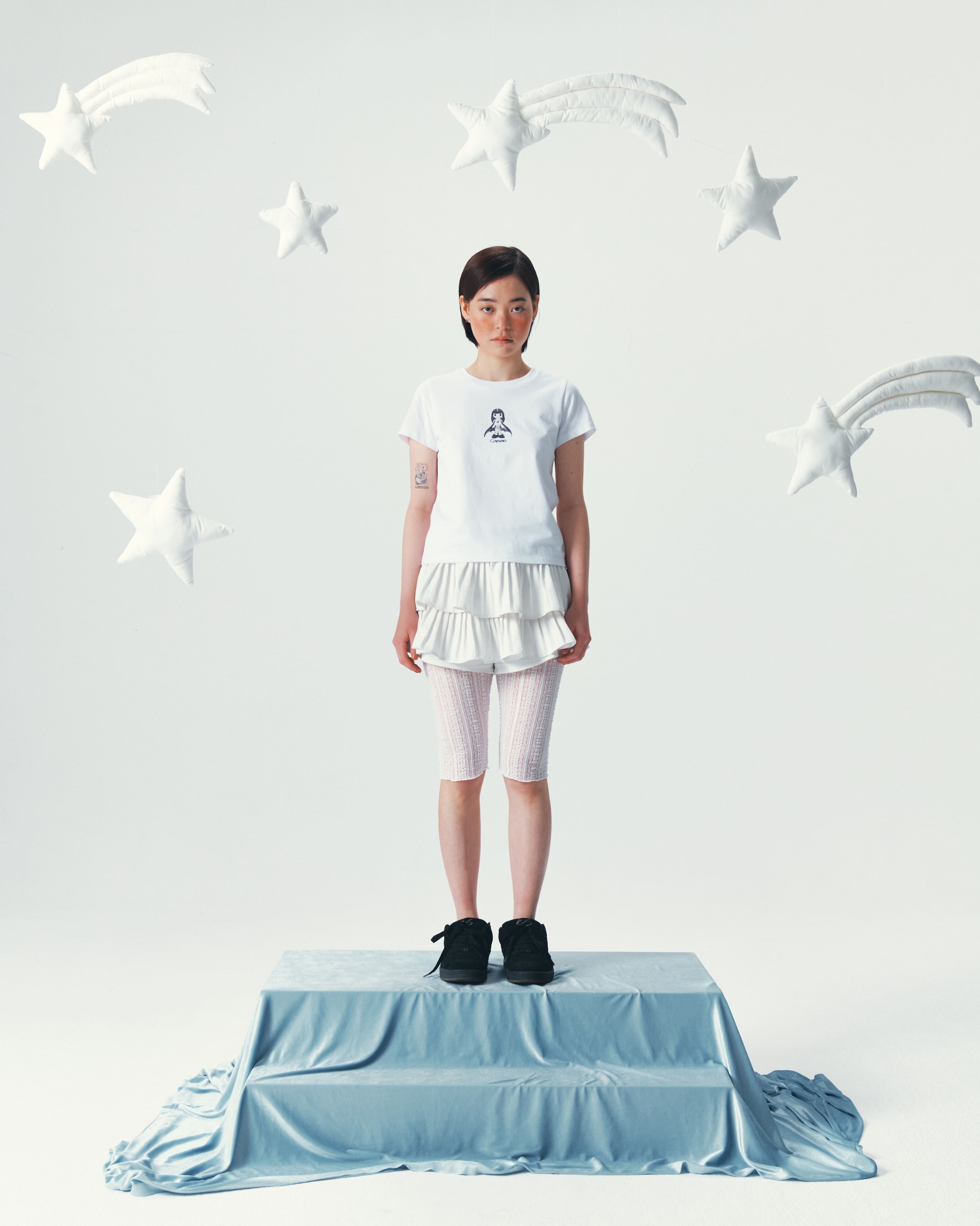 COYSEIO] LEGNA CHARACTER T-SHIRT WHITE 正規品 韓国ブランド 韓国